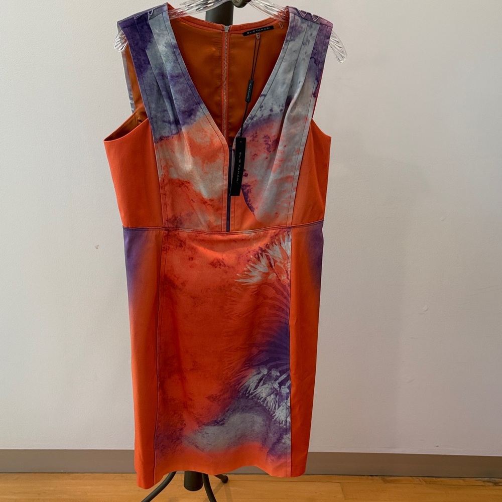 Elie Tahari Multicolor Sleeveless Dress